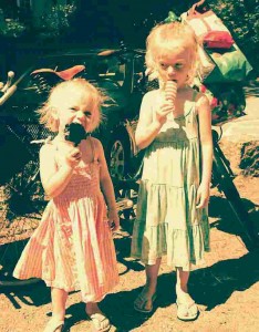 matti ellie äter glass